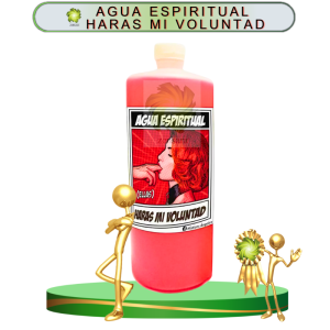 AGUA ESPIRITUAL HARÁ MI VOLUNTAD EN ZENSARA
