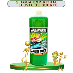 AGUA ESPIRITUAL LLUVIA DE SUERTE EN ZENSARA