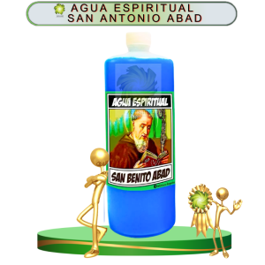 AGUA ESPIRITUAL SAN BENITO ABAD EN ZENSARA