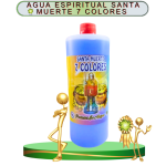 AGUA ESPIRITUAL SANTA MUERTE 7 COLORES EN ZENSARA