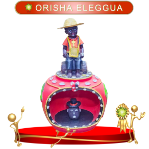 CASA ORISHA ELEGGUA IMPORTADA GRANDE EN ZENSARA