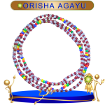 COLLAR ORISHA AGAYU DE CHAQUIRÓN EN ZENSARA