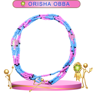 COLLAR ORISHA OBBA DE CHAQUIRA EN ZENSARA