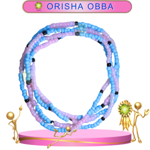 COLLAR ORISHA OBBA DE CHAQUIRÓN EN ZENSARA