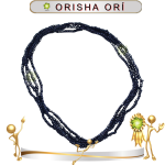 COLLAR ORISHA ORI DE CHAQUIRA EN ZENSARA