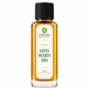 Esencia Santa Muerte Oro | Zensara Metepec