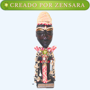 FUGURA ESHU DE MADERA DISEÑADA EN ZENSARA
