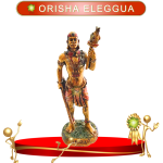 FIGURA AFRICANA ORISHA ELEGGUA MINI DE 10 CM EN ZENSARA