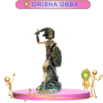 FIGURA MINI ORISHA OBBA EN ZENSARA
