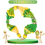 PULSERA ORISHA ORULA DE 10 HILOS EN ZENSARA