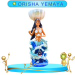 FIGURA ORISHA YEMAYA 62 CM DE COLOR EN ZENSARA