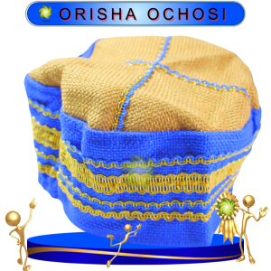 GORRO ORISHA OCHOSI DE GALA EN ZENSARA