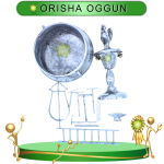 GUERRERO ORISHA OGGUN DEL 3 PLATEADO EN ZENSARA