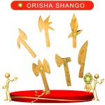 HERRAMIENTAS ORISHA SHANGO DE PINO EN ZENSARA