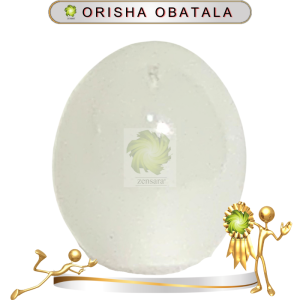 HUEVO ORISHA OBATALA GRANDE EN ZENSARA