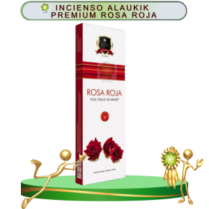 INCIENSO ALAUKIK PREMIUM ROSA ROJA EN ZENSARA