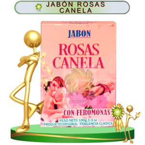 JABÓN ESOTERICO ROSAS CANELA EN ZENSARA