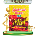 JABÓN ESOTERICO ROSAS CON MIEL EN ZENSARA