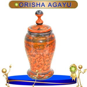 TIBON ORISHA AGAYU DE CAOBA IMPORTADO EN ZENSARA