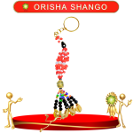 LLAVERO ORISHA SHANGO CON CAMINO DE MUERTO EN ZENSARA