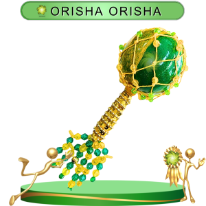 MARACA ORISHA ORULA DE RED EN ZENSARA