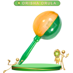 MARACA ORISHA ORULA EN ZENSARA