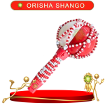 MARACA ORISHA SHANGO DE GALA EN ZENSARA