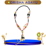 MAZO PARA COCHE ORISHA AGAYU CON CAMINO DE MUERTO EN ZENSARA