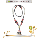 MAZO PERSONAL ORISHA OBATALA CON CAMINO DE MUERTO EN ZENSARA