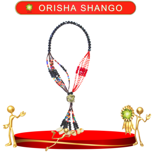 MAZO PARA MOTO ORISHA SHANGO CON CAMINO DE MUERTO EN ZENSARA