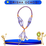 MAZO PARA MOTO ORISHA OCHOSI CON CAMINO DE MUERTO EN ZENSARA