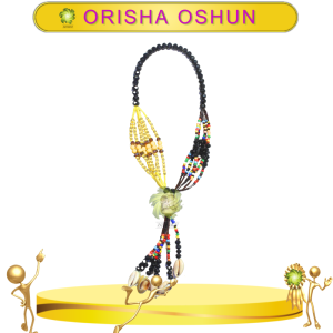 MAZO PARA MOTO ORISHA OSHUN CON CAMINO DE MUERTO EN ZENSARA