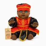 Muñeco Orisha Eleguá Gateador de Gala Artesanal | Zensara Metepec