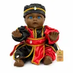 Muñeco Orisha Eleguá Gateador de Satín Artesanal | Zensara Metepec