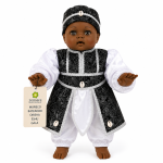 Muñeco Orisha Eshu Gateador de Gala Artesanal | Zensara Metepec