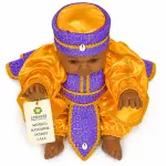 Muñeco Orisha Ochosi Gateador de Gala Artesanal | Zensara Metepec
