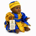 Muñeco Orisha Ochosi Gateador de Satín Artesanal | Zensara Metepec