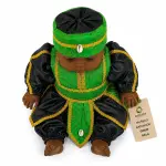 Muñeco Orisha Ogún Gateador de Gala Artesanal | Zensara Metepec