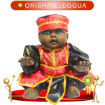 MUÑECO GATEADOR ORISHA ELEGGUA DE GALA EN ZENSARA