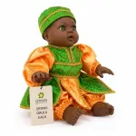 Muñeco Orisha Orula Gateador de Gala Artesanal | Zensara Metepec