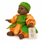 Muñeco Orisha Orula Gateador de Gala Artesanal | Zensara Metepec