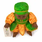 Muñeco Orisha Orula Gateador de Gala Artesanal | Zensara Metepec