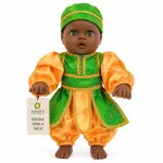 Muñeco Orisha Orula Gateador de Gala Artesanal | Zensara Metepec