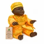 Muñeco Orisha Oshún Gateador de Gala Artesanal | Zensara Metepec