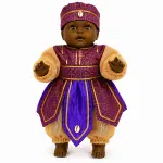 Muñeco San Lázaro Gateador de Gala Artesanal | Zensara Metepec