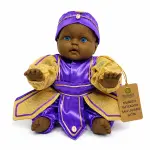 Muñeco San Lázaro Gateador de Satín Artesanal | Zensara Metepec