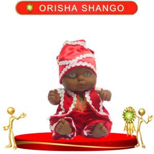 MUÑECO MINI ORISHA SHANGO EN ZENSARA