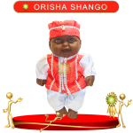 MUÑECO TOBY ORISHA SHANGO DE GALA EN ZENSARA