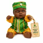 Muñeco Toby Orula de Gala Verde y Amarillo | Zensara Metepec