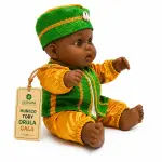 Muñeco Toby Orula de Gala Verde y Amarillo | Zensara Metepec